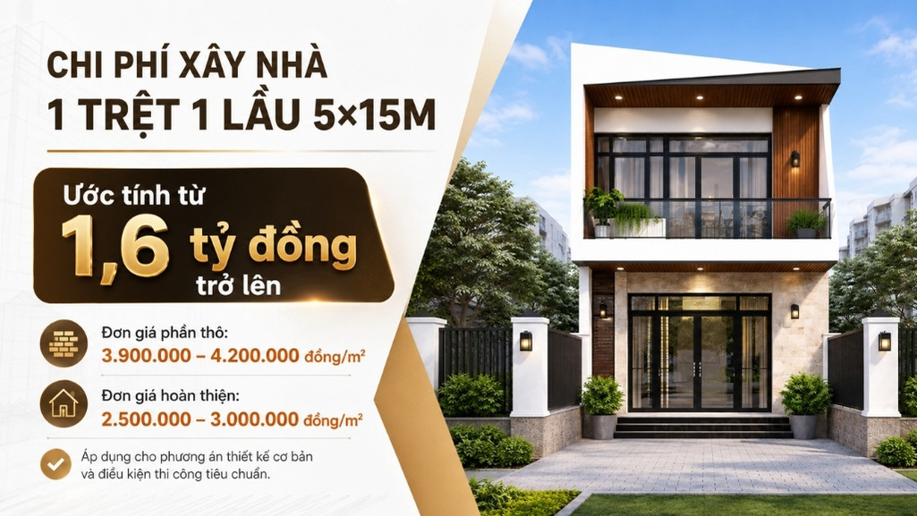 bao-gia-chi-phi-xay-nha-1-tret-1-lau-5x15